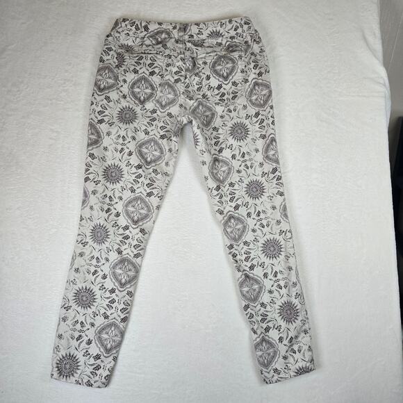 Free People Sundial Fun Print Jeans Womens size 26 0693 - Picture 3 of 11
